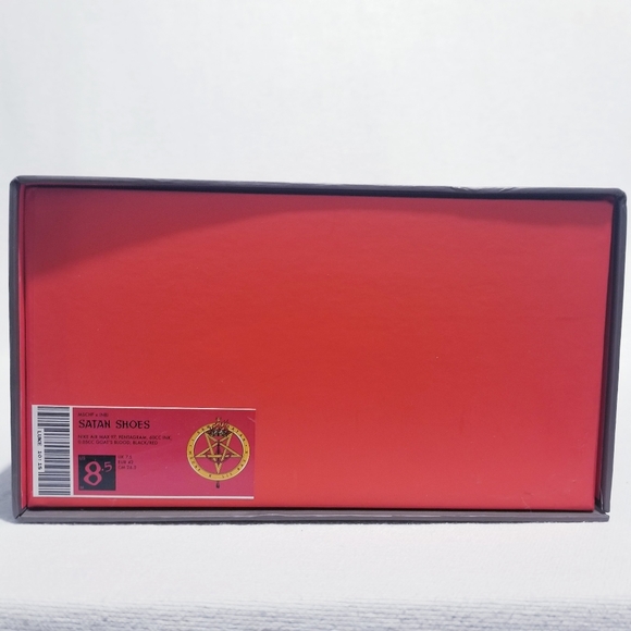 MSCHF x Lil Nas X - Satan Shoes - Size 8.5 - Brand New - Picture 13 of 14